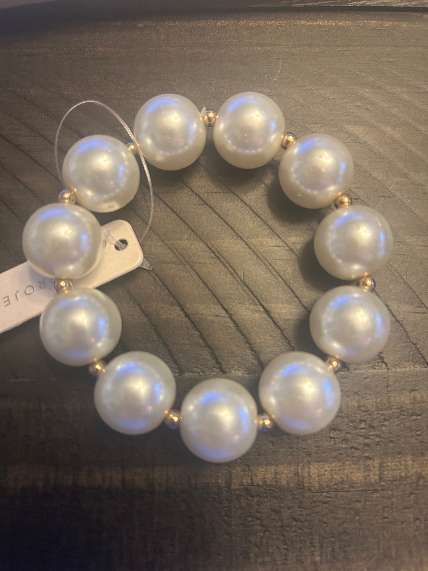 Large Pearl Bracelet