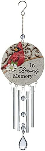Cardinal Comfort Chime - In Loving Memory