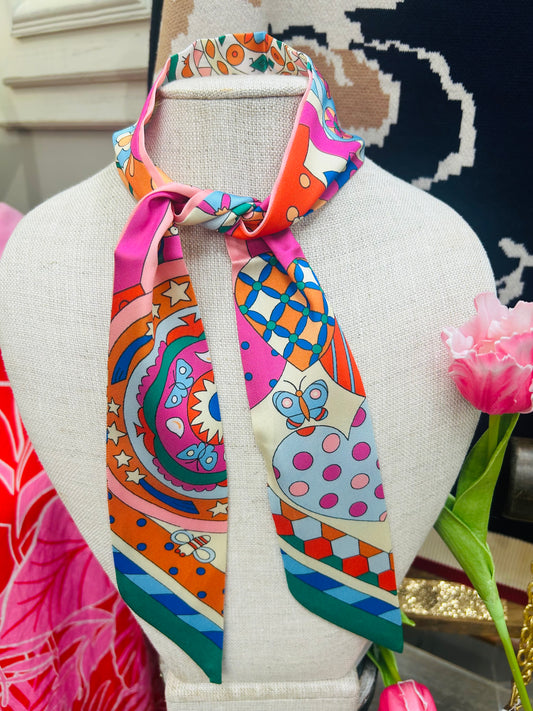 Hot Pink Neck Scarf