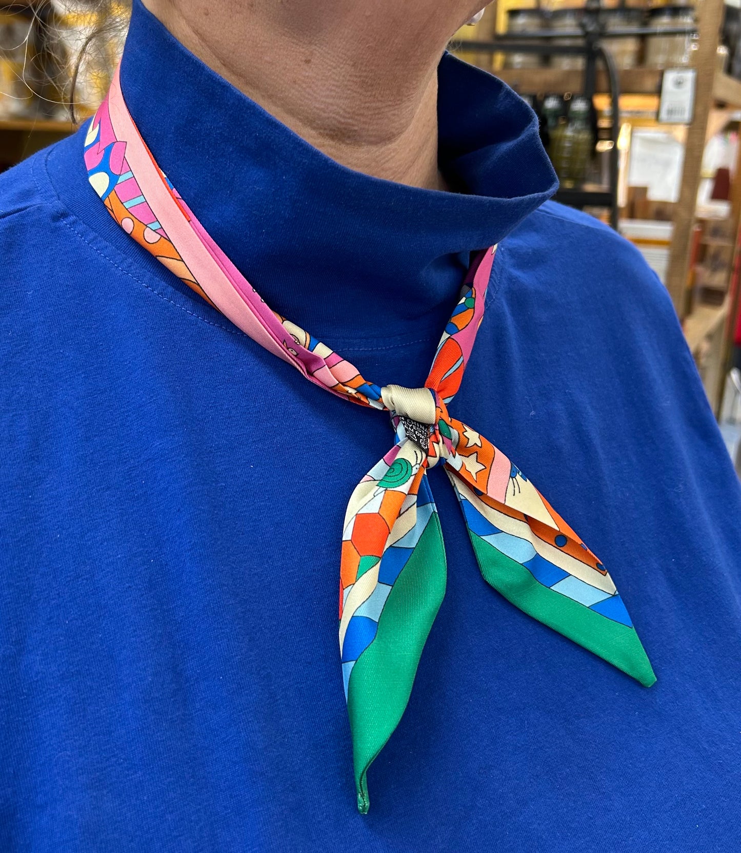 Hot Pink Neck Scarf