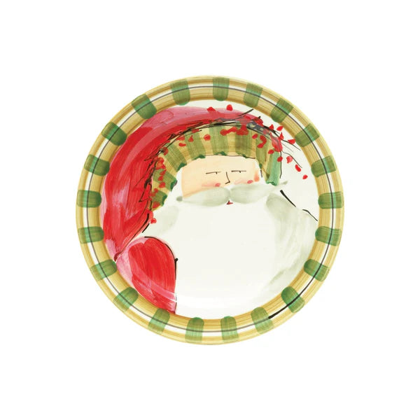 Vietri Old St. Nick Salad Plate
