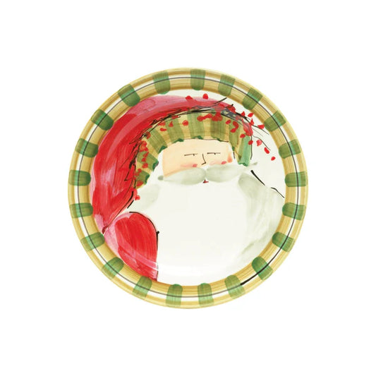 Vietri Old St. Nick Salad Plate