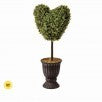 PL.SPRING BOXWOOD UV TREAT HEARTnPOT 30"