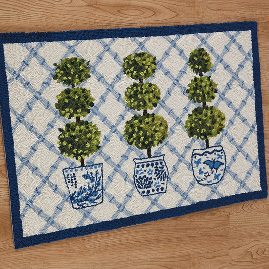 Topiary Hook Rug