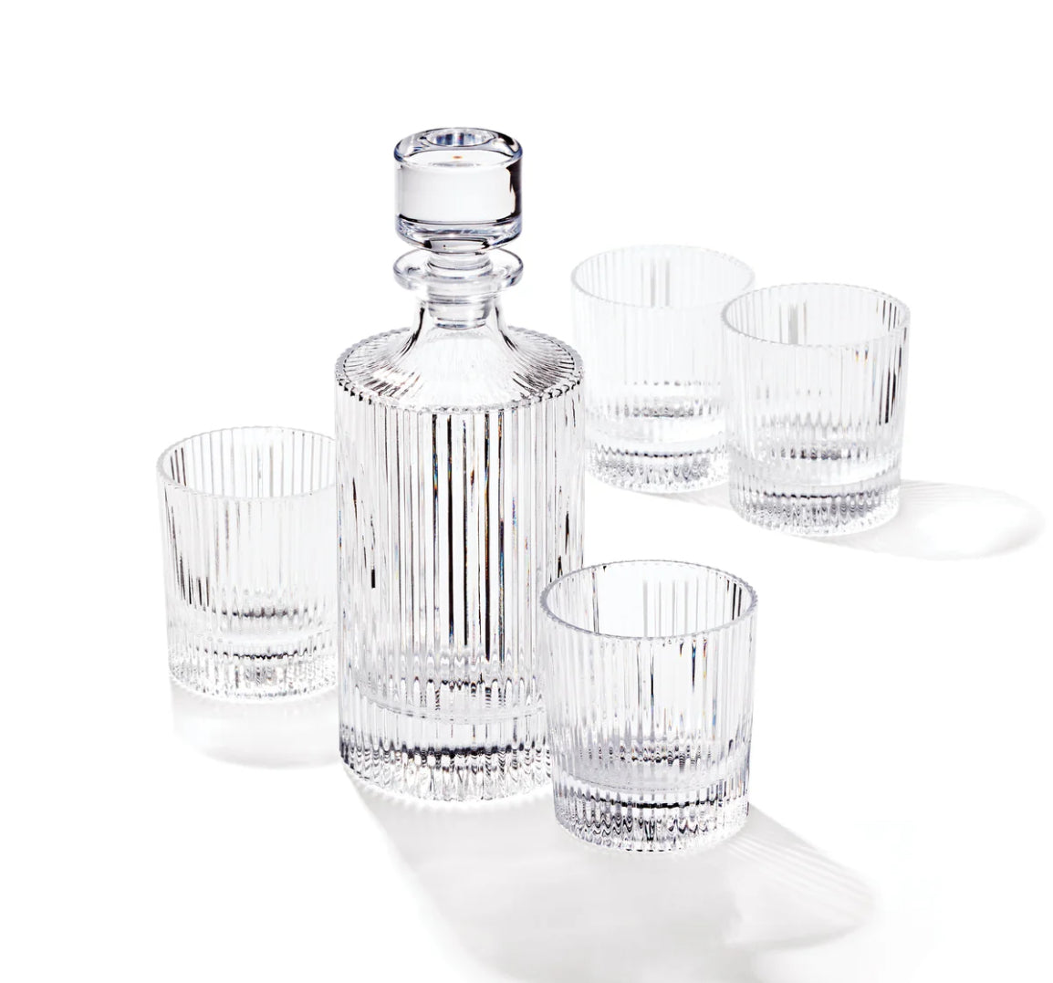 Oneida Wallingford Whiskey 5 pc Set