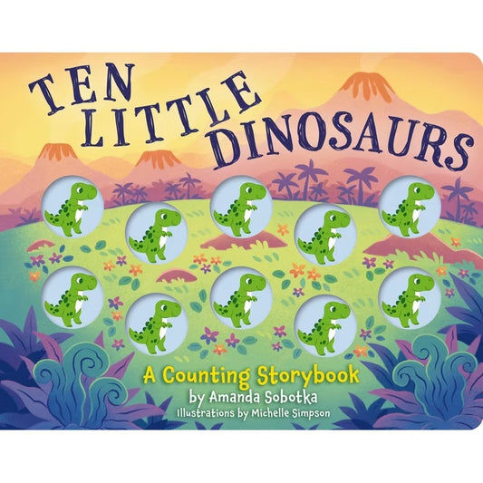 Ten Little Dinosaurs