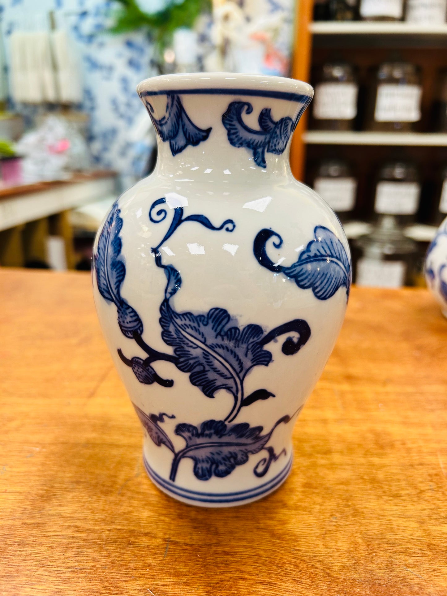 Blue and White Vase
