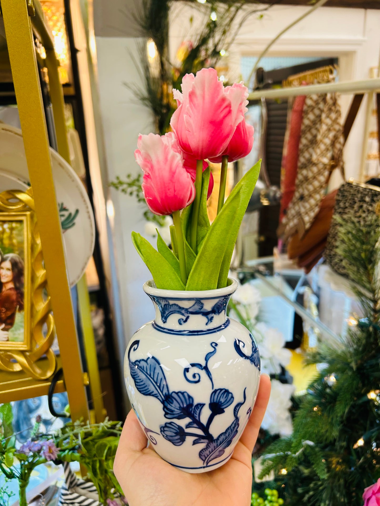 Blue and White Vase