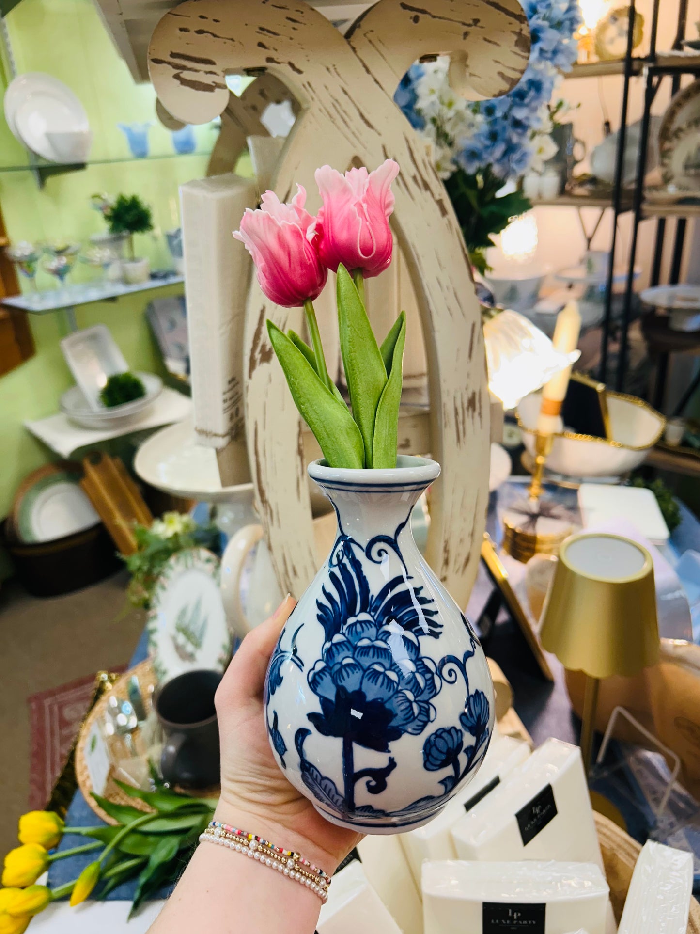 Blue and White Vase