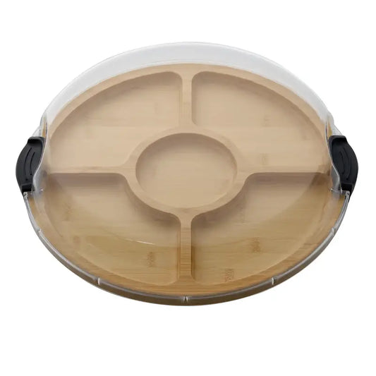 Build-a-Board 14 inch round divided tray