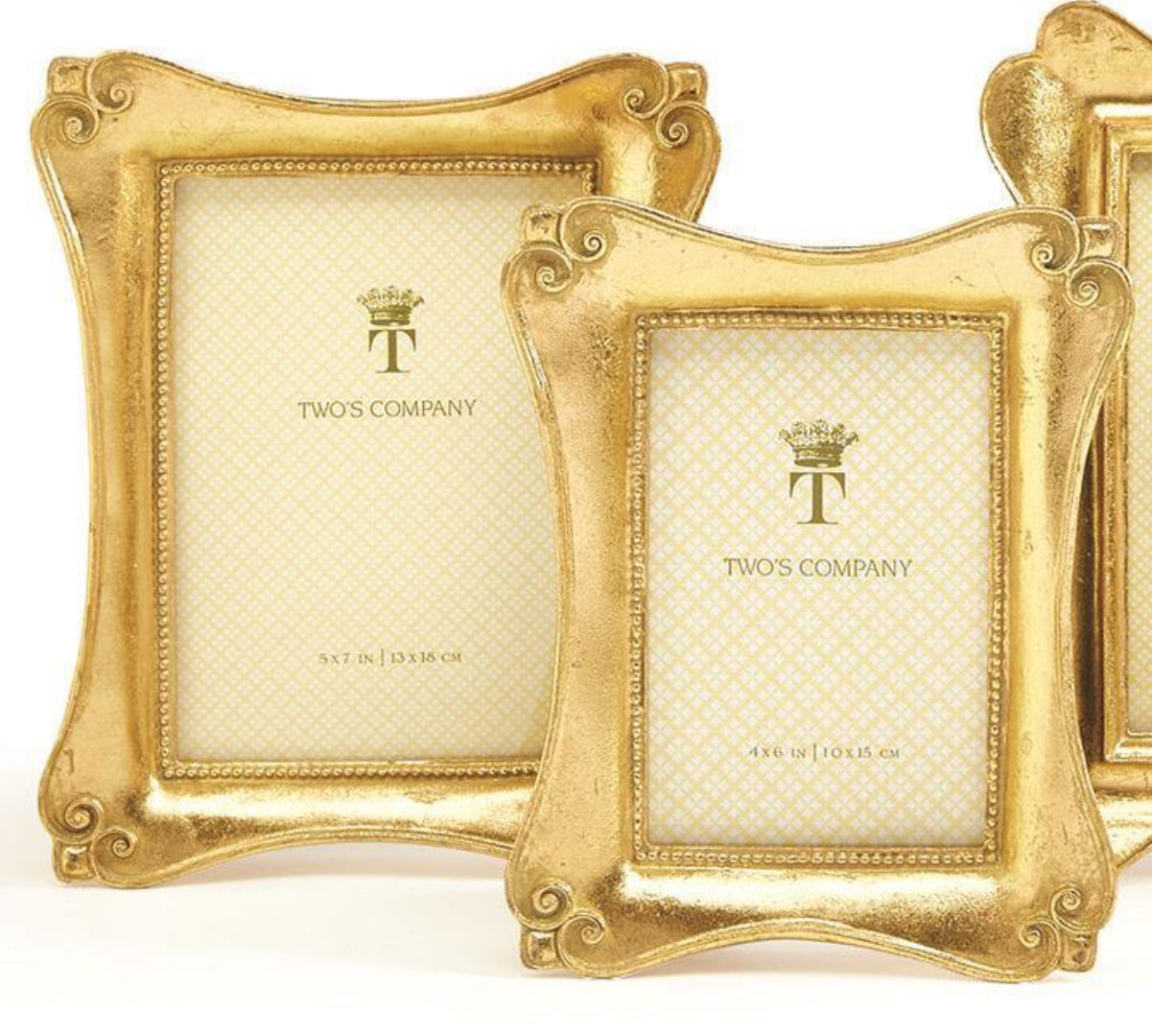 Gold Vintage Distressed Frame 4x6