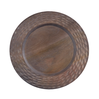 Dark Wood Charger