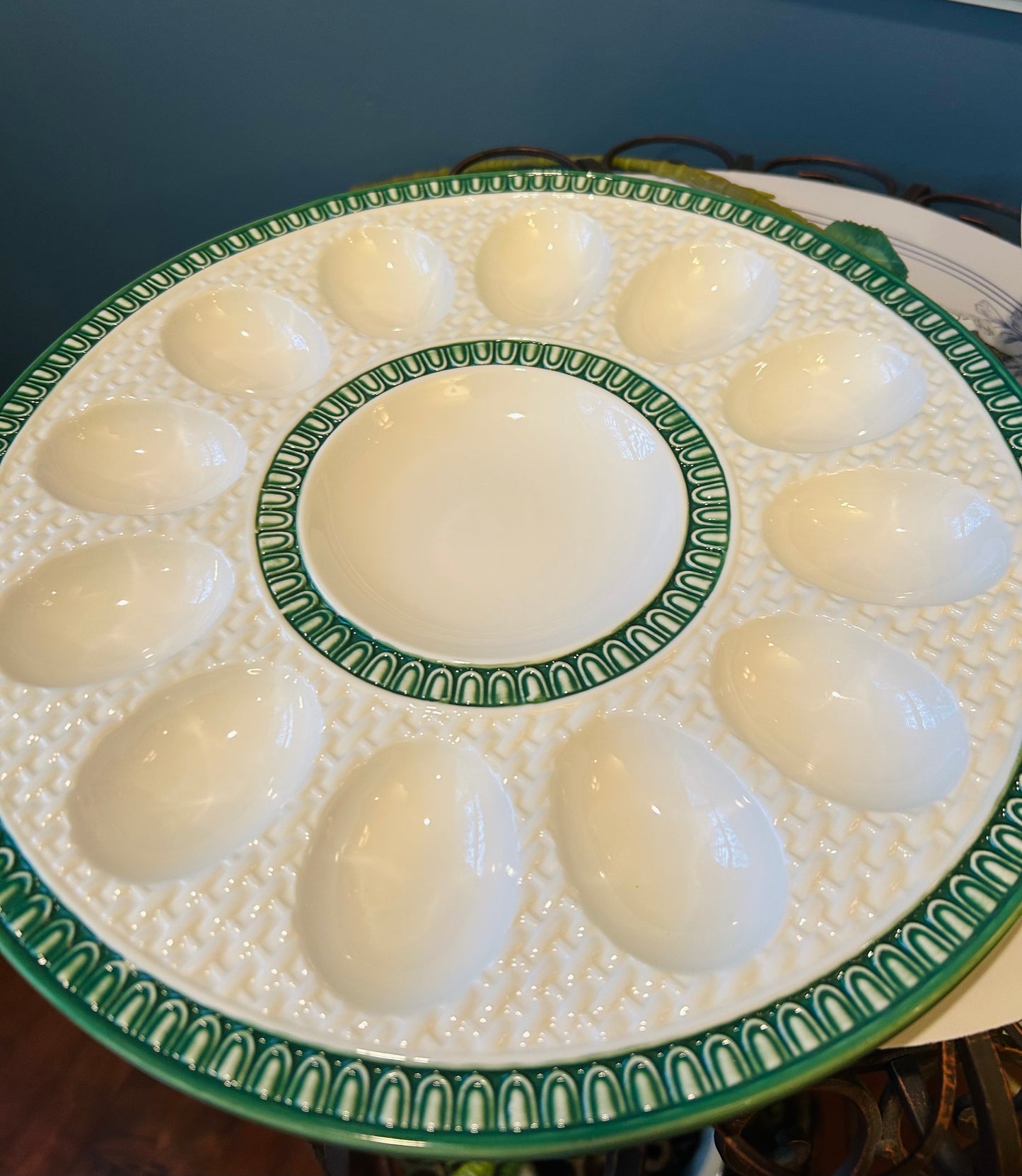 La Jardin Egg Platter
