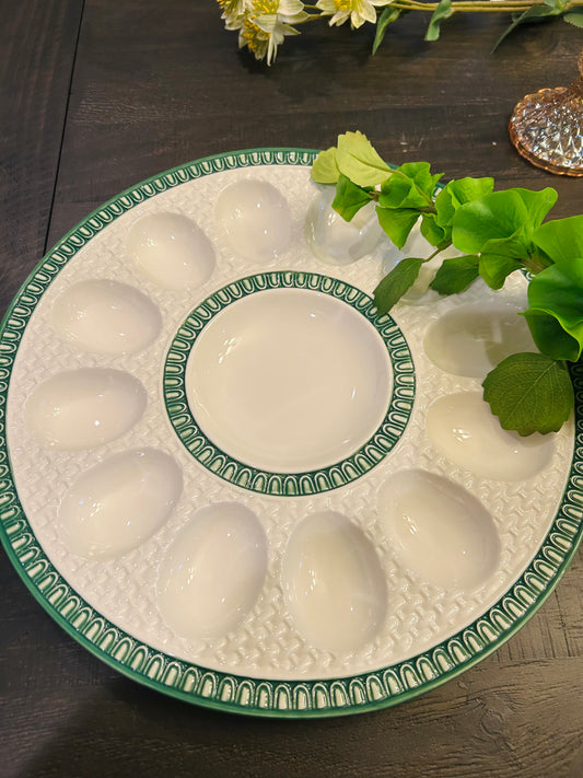 La Jardin Egg Platter