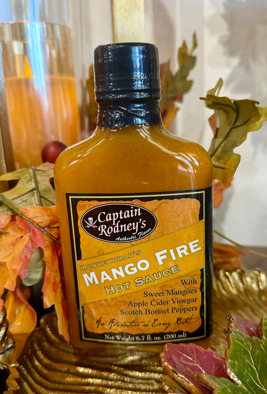 Captain Rodney's Mango Fire Hot Sauce