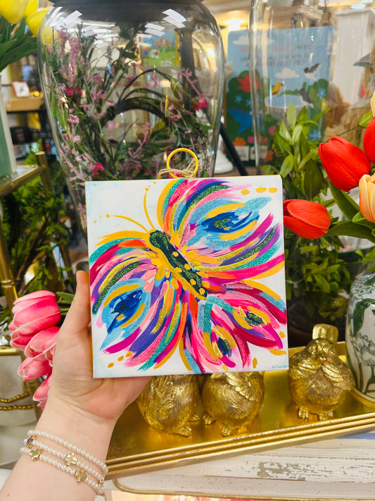 Artful Butterfly Canvas