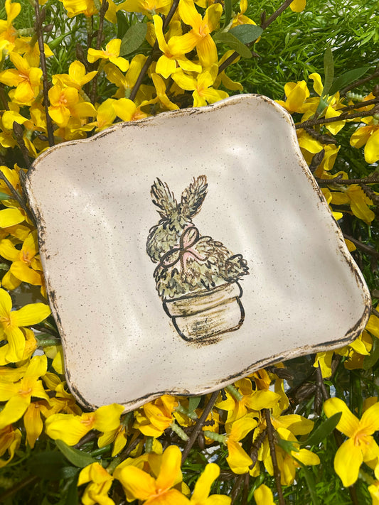 Tiny Bunny Topiary