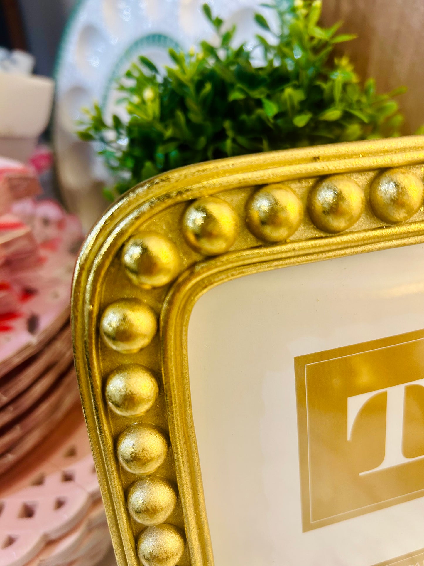 Gold Ball Frame 4 x 6