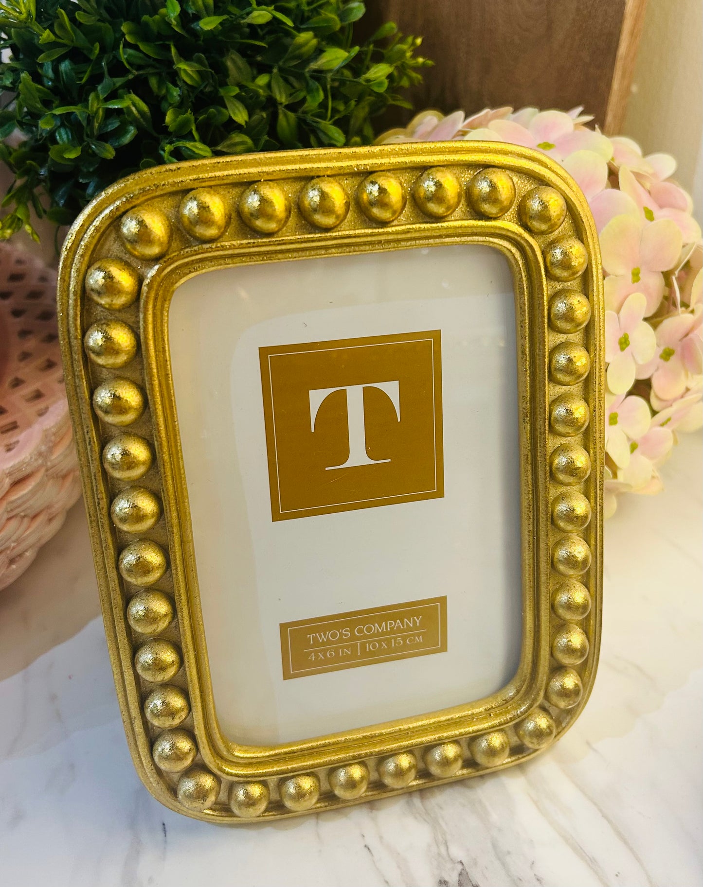 Gold Ball Frame 4 x 6