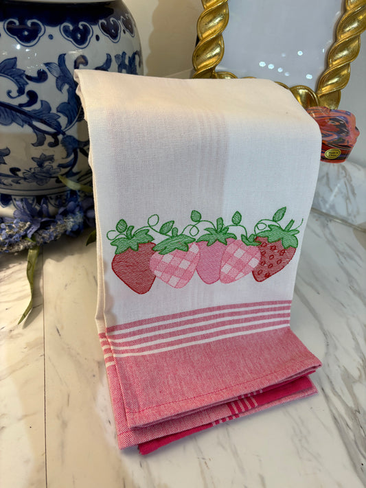 Strawberry Kitchen Towel