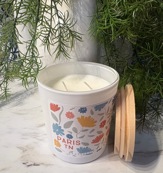 Paris Tn Candle - Grapefruit Glow