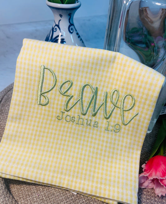 Brave Tea Towel