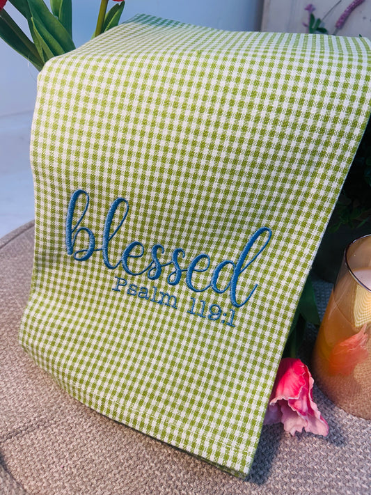 Blessed Tea Towel