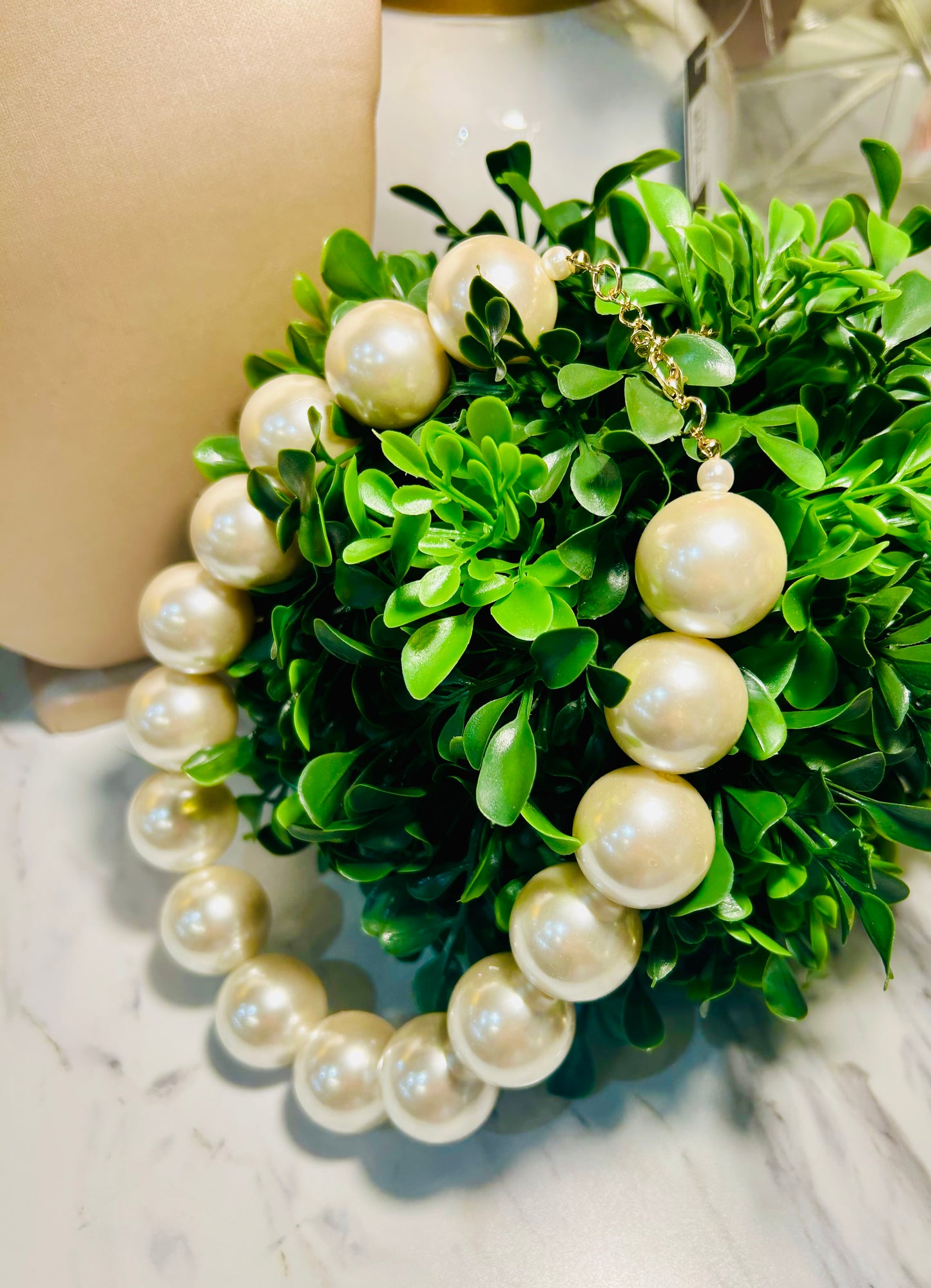 Large Pearl Necklace