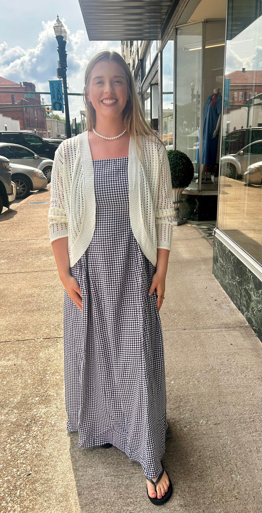 Genoa Gingham Dress