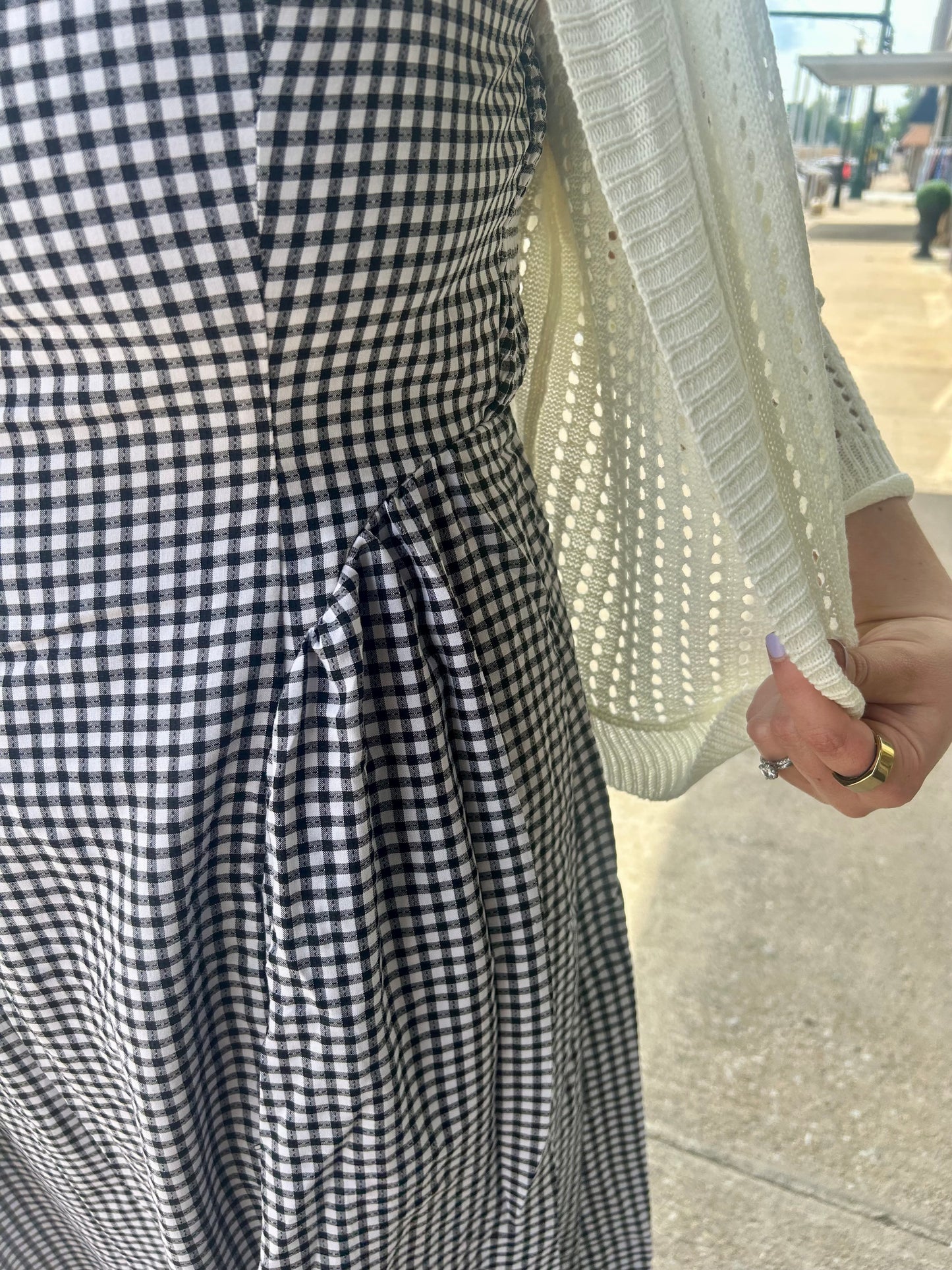 Genoa Gingham Dress