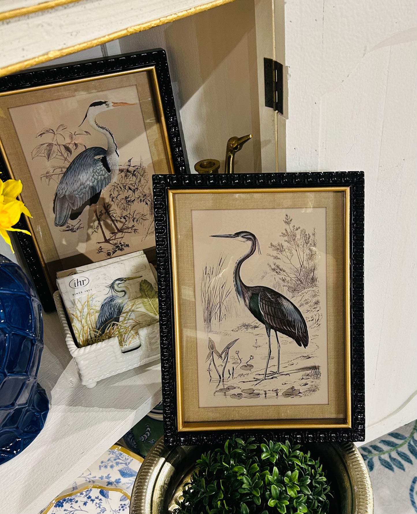 Wading Bird Framed Art-Single Frame