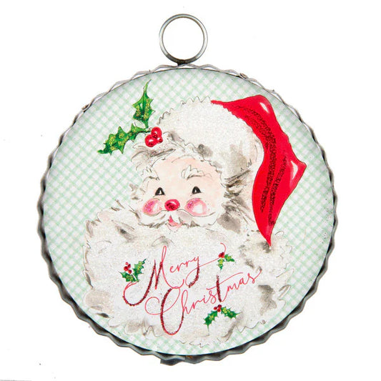 Traditional Santa Ornament