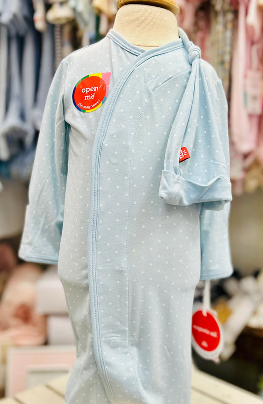 Magnetic Me Pin Dot Blue Gown/Cap