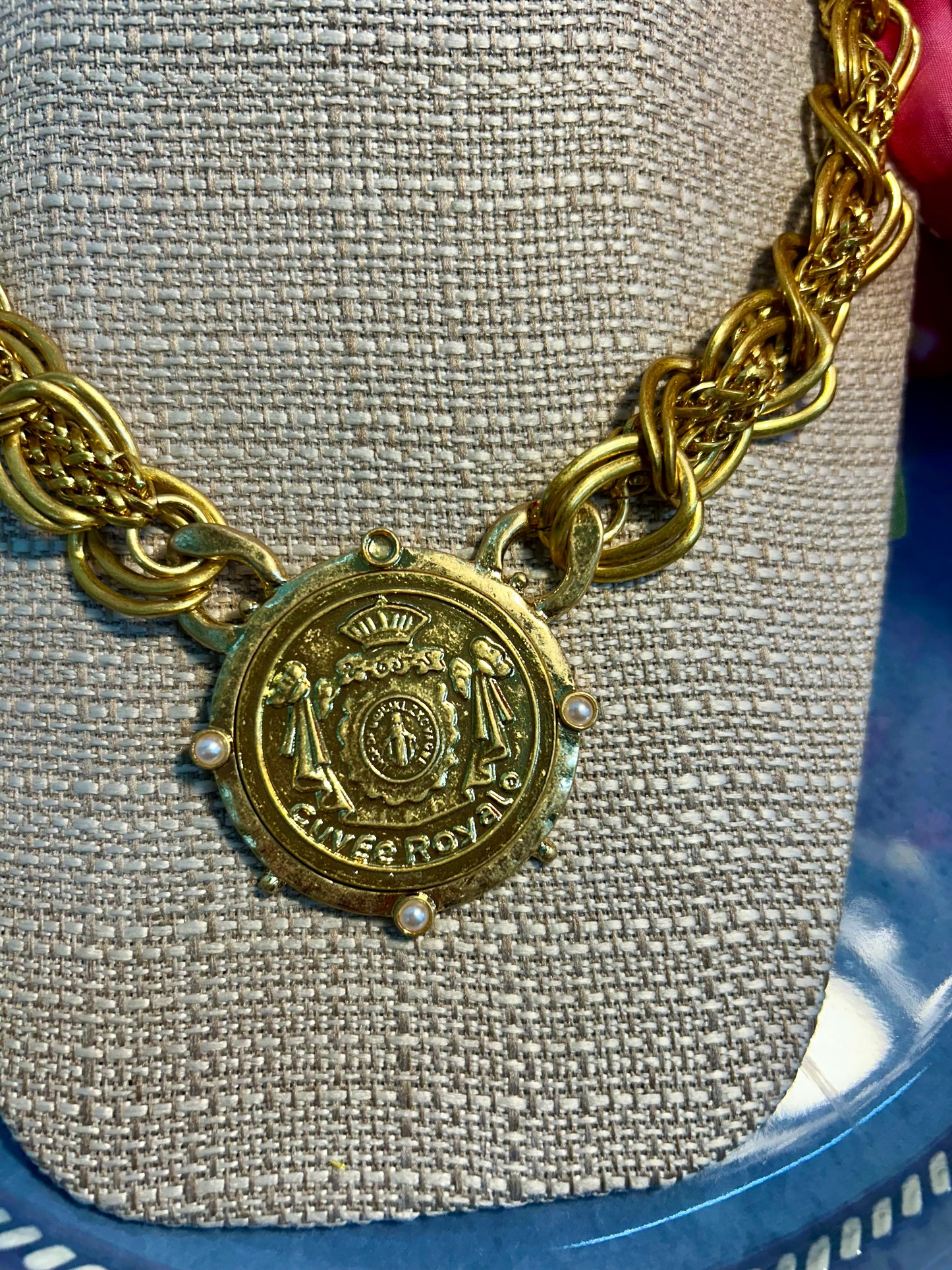 Vintage Medallion Necklace
