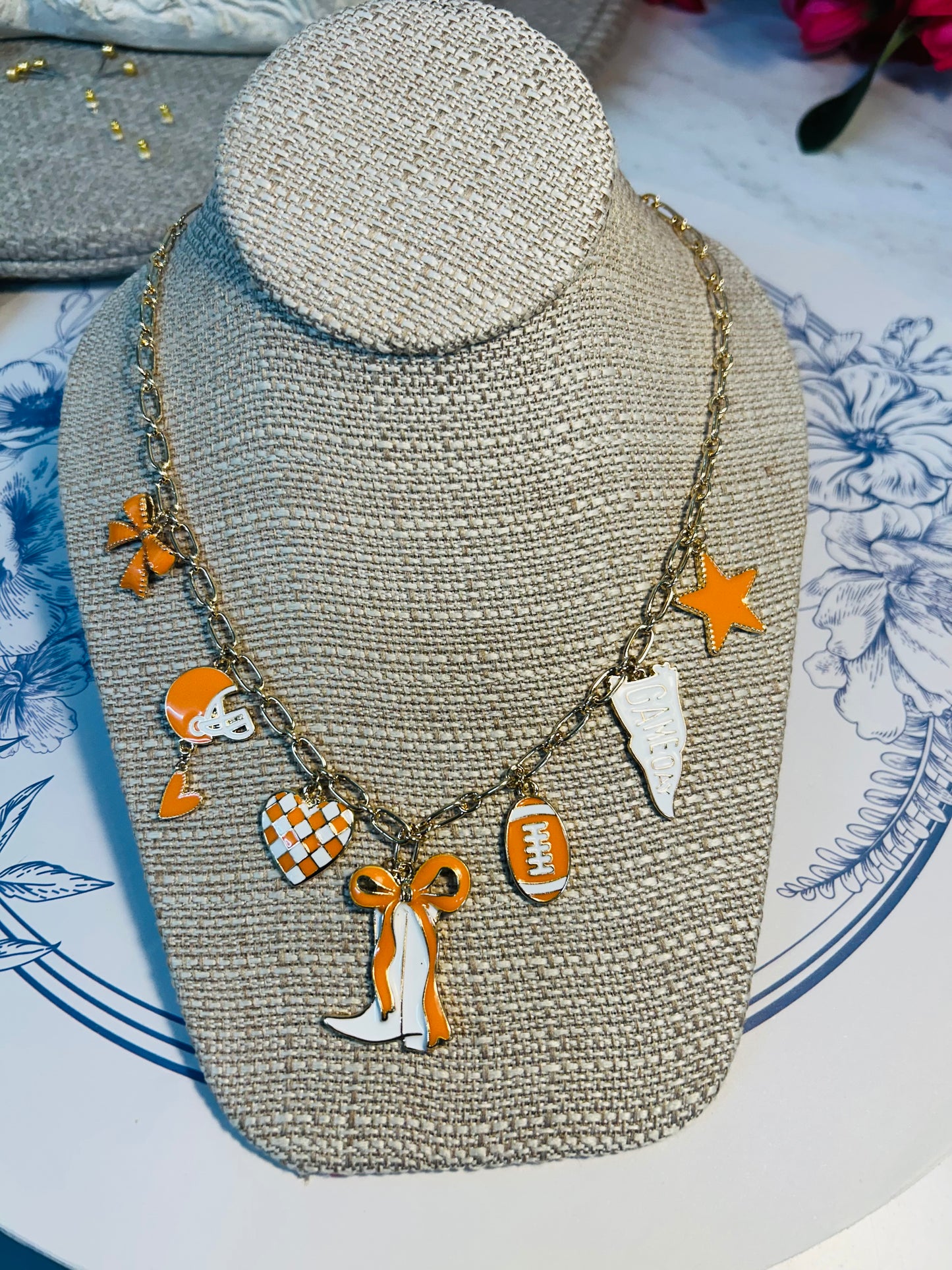 Tennessee Vols Charm Necklace