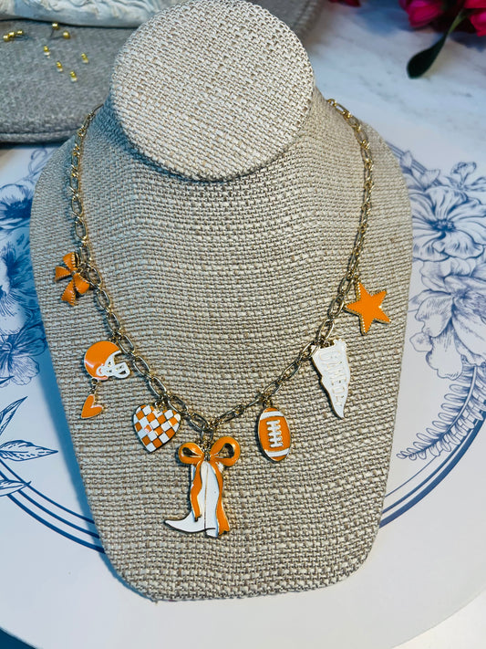 Tennessee Vols Charm Necklace
