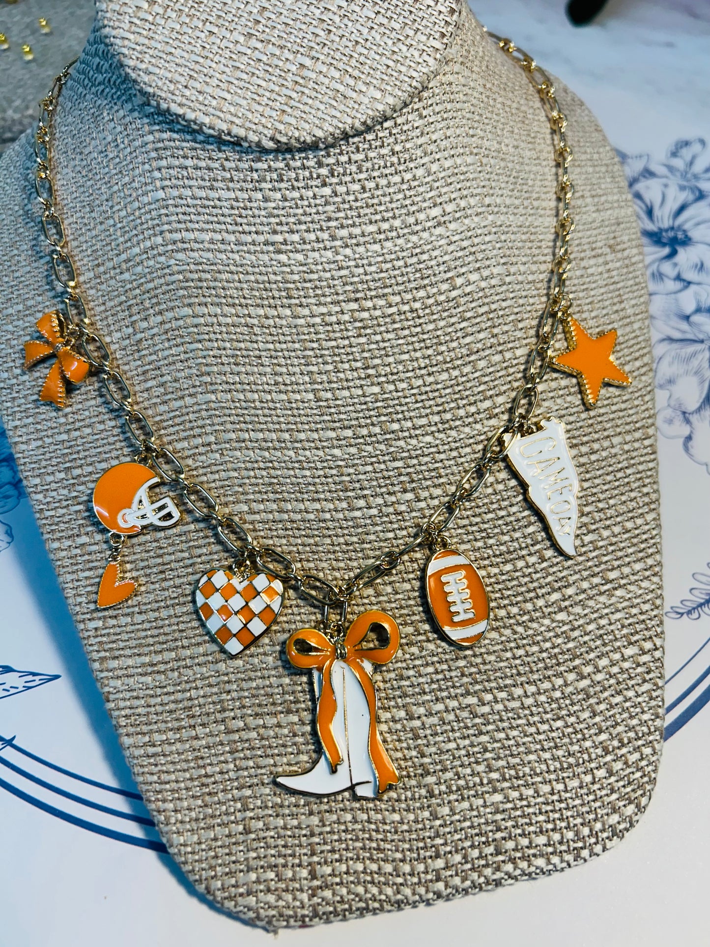 Tennessee Vols Charm Necklace