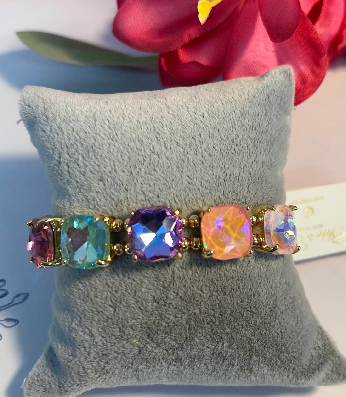 Shine Bright Pastel Stone Bracelet