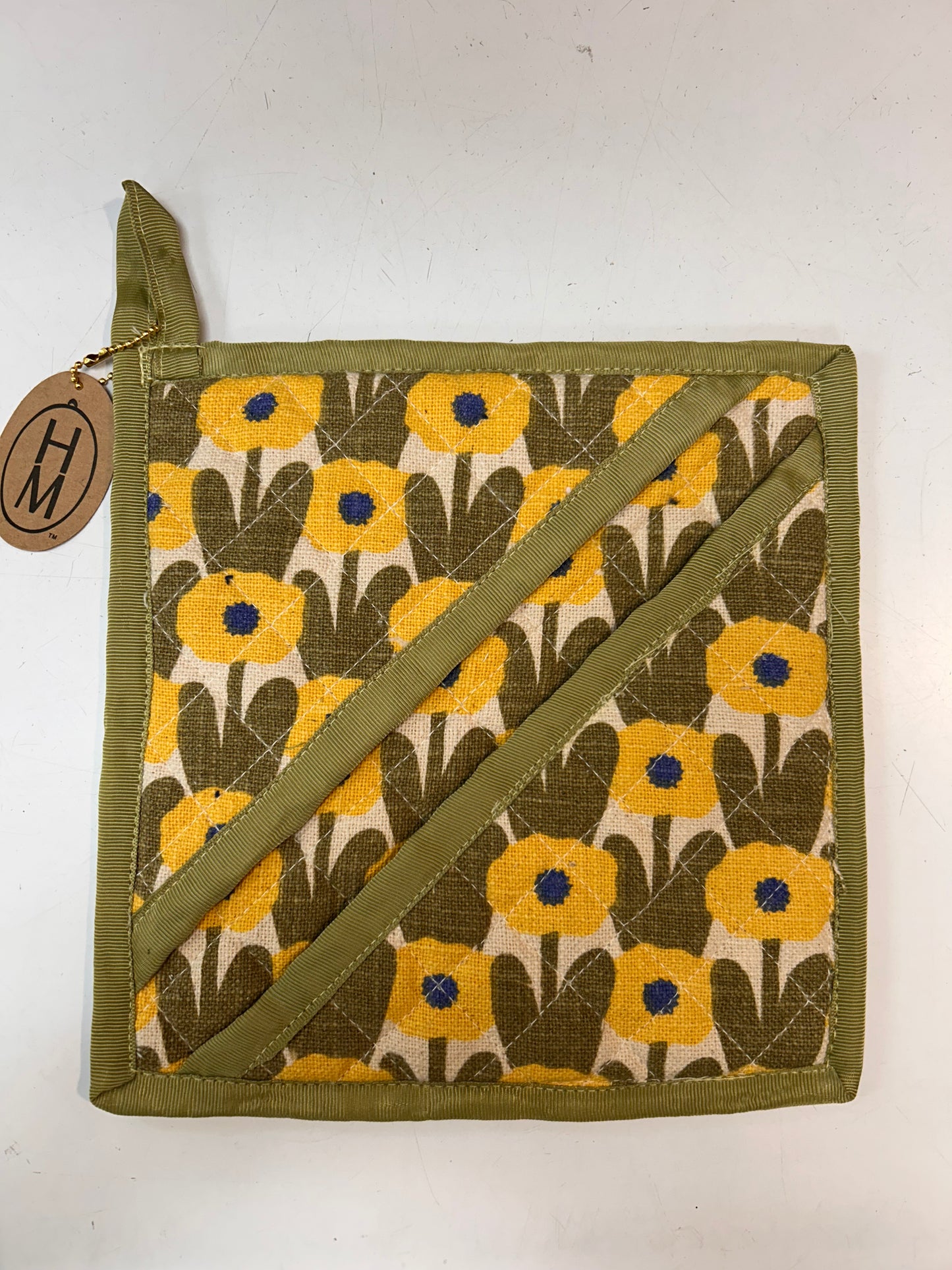 Floral Printed Potholder