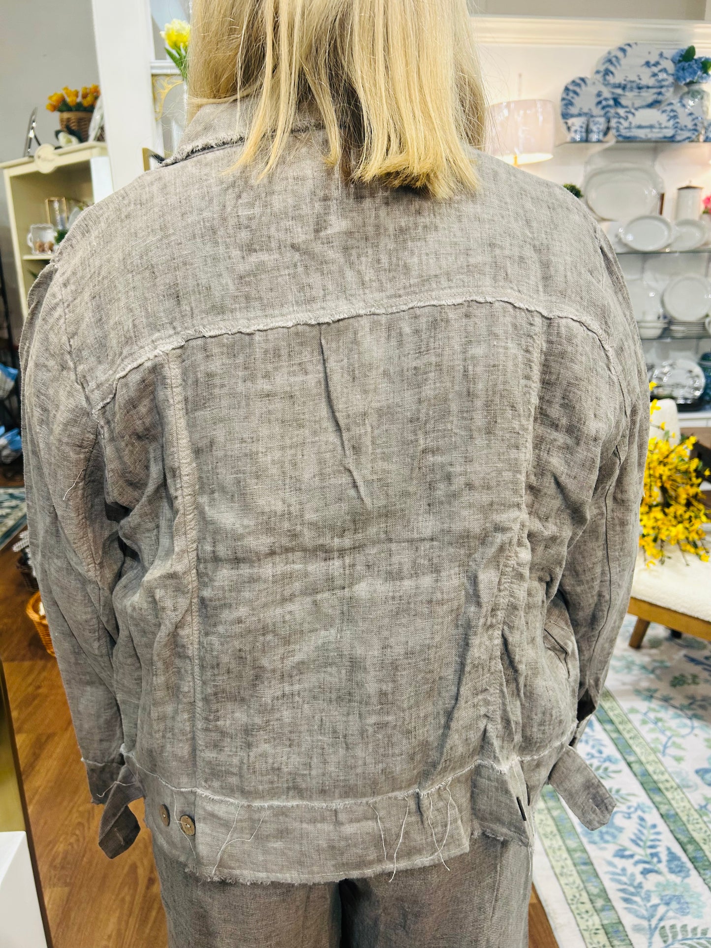 Tempo Paris Perfect Linen Jacket