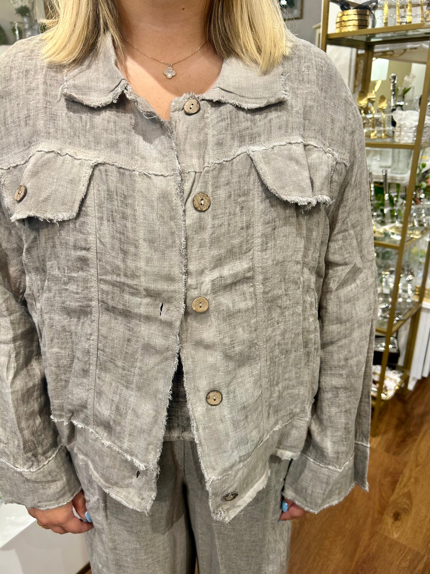 Tempo Paris Perfect Linen Jacket