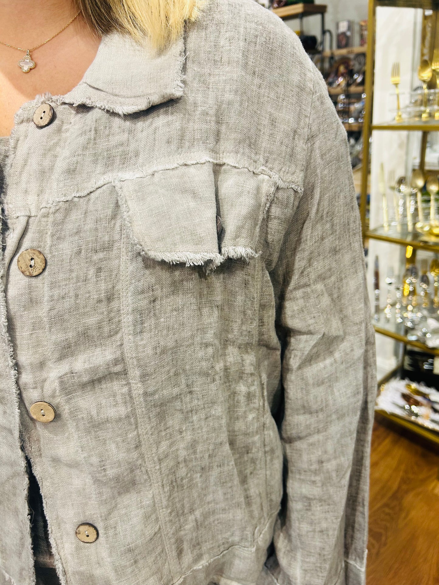 Tempo Paris Perfect Linen Jacket