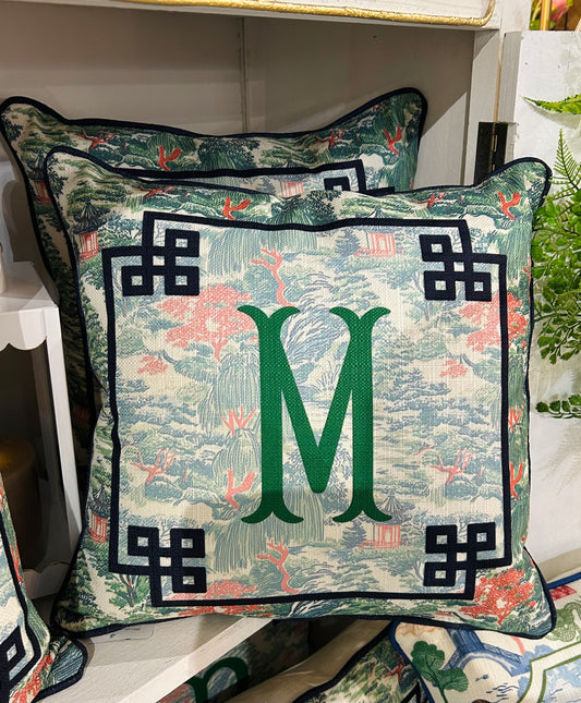 Little Birdie Customized Pillow - Initial