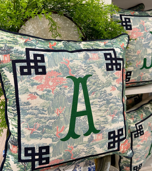 Little Birdie Customized Pillow - Initial