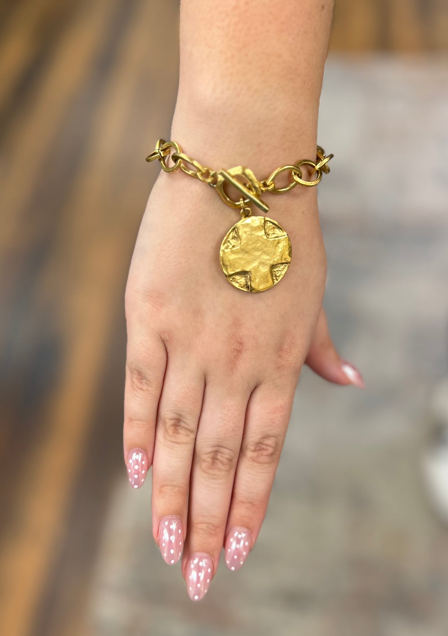 Lord’s Prayer Coin Bracelet