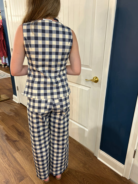 Bluebell Beauty Gingham Set