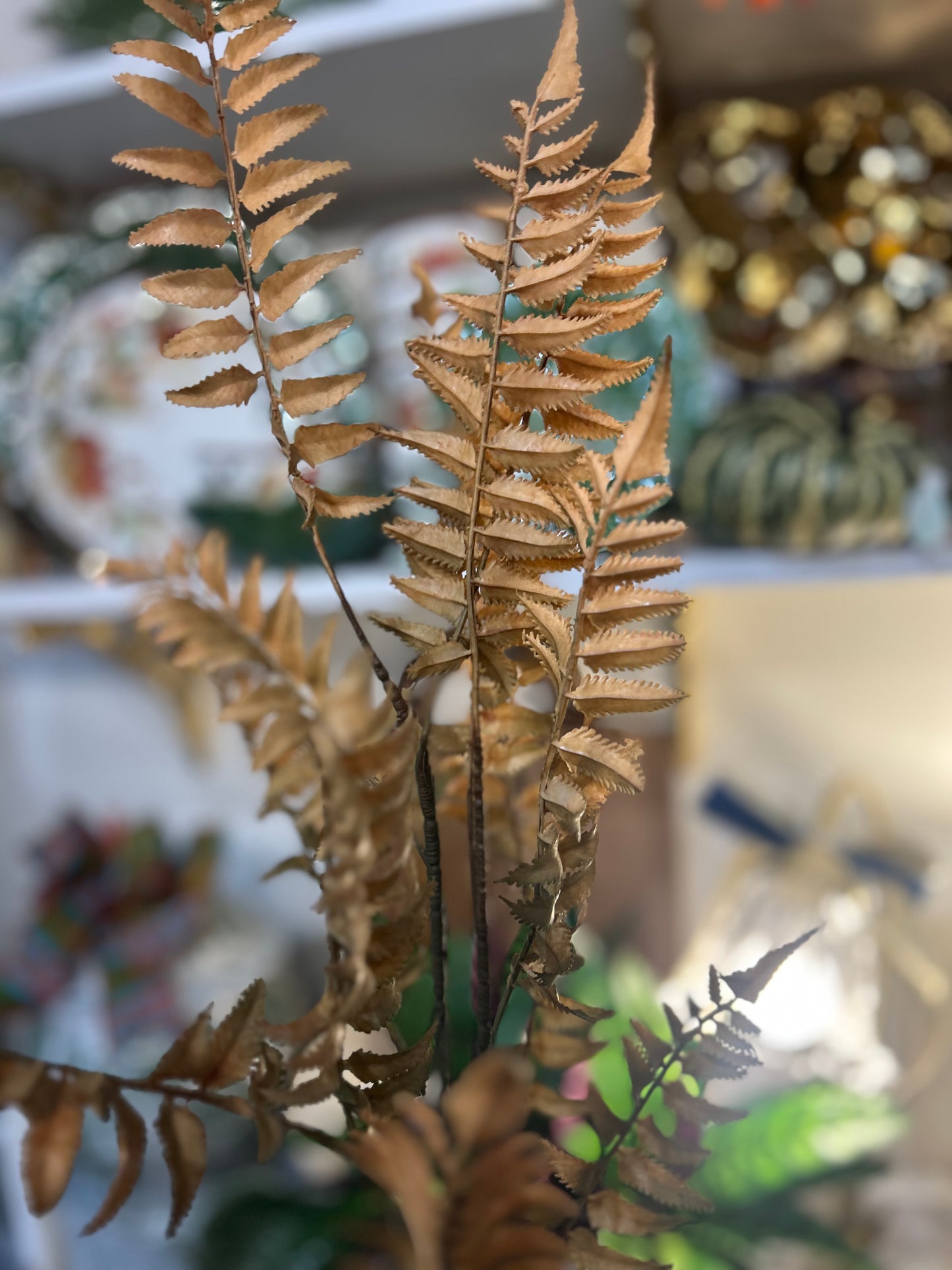 Olive Green Fern Spray