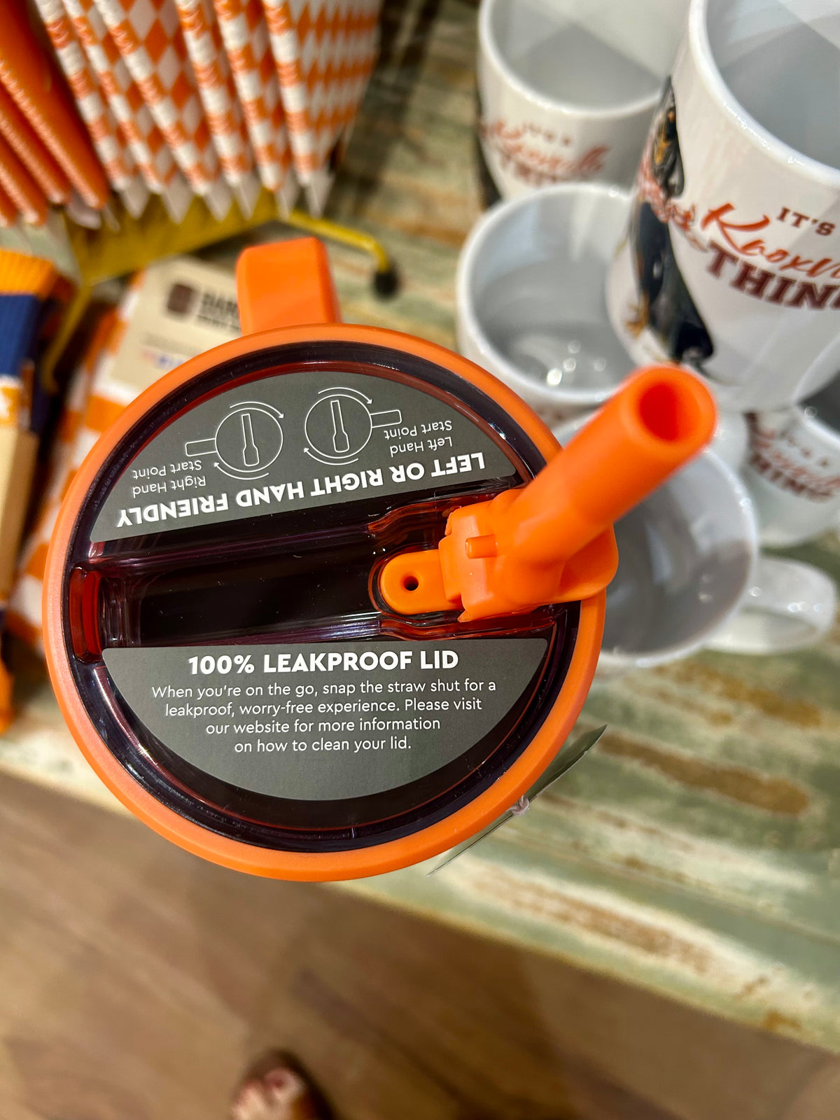Tailgates in Knoxville Mega Mug 40oz