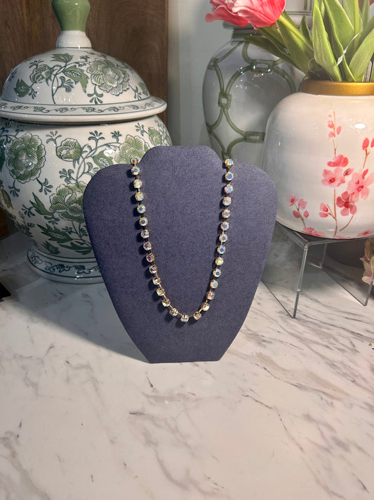 Clear Crystal Magnetic Necklace