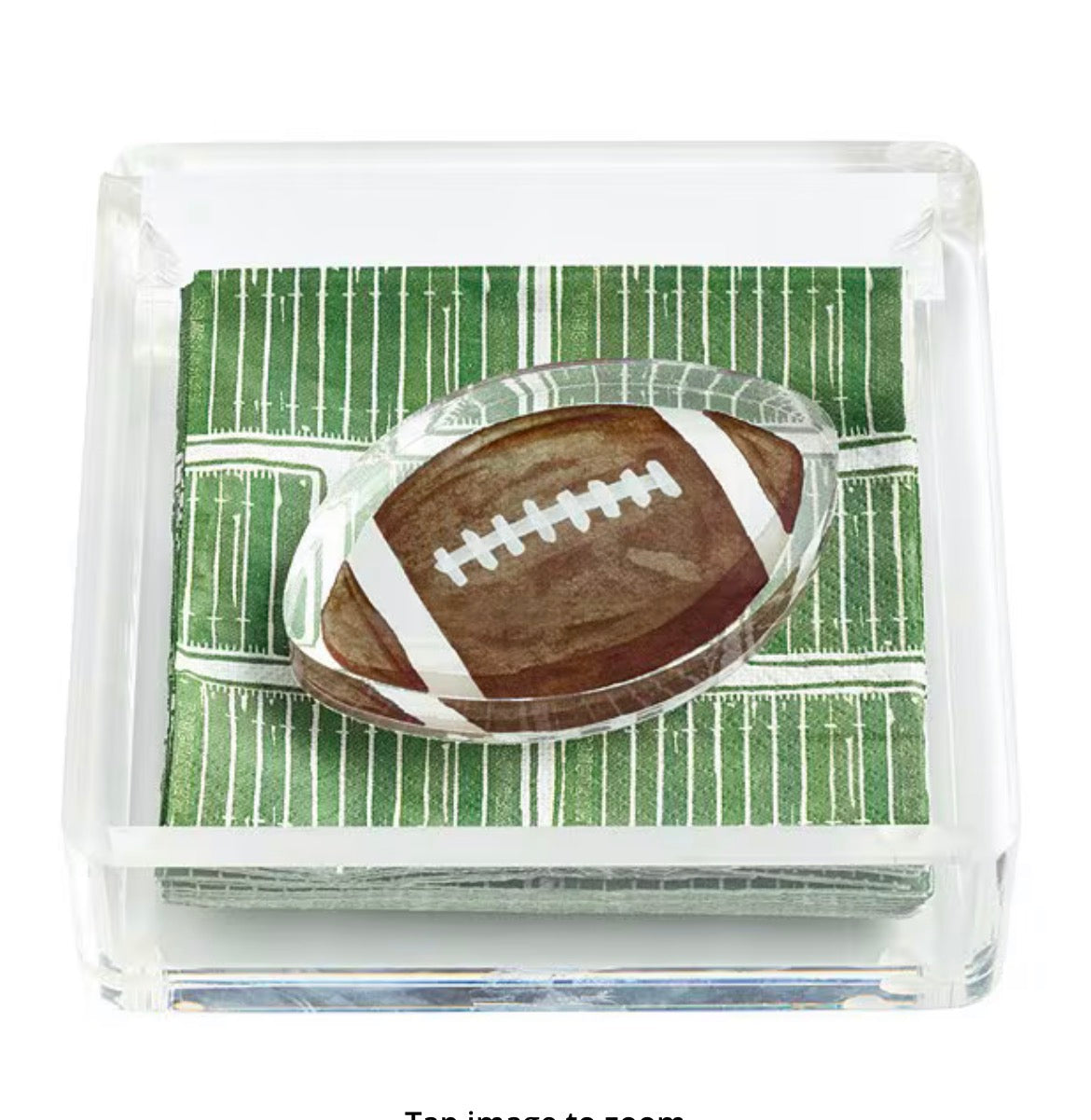 Football Napkin Caddy Set
